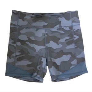 Women's short, with side bag, for gym, yoga, size XL, NEW